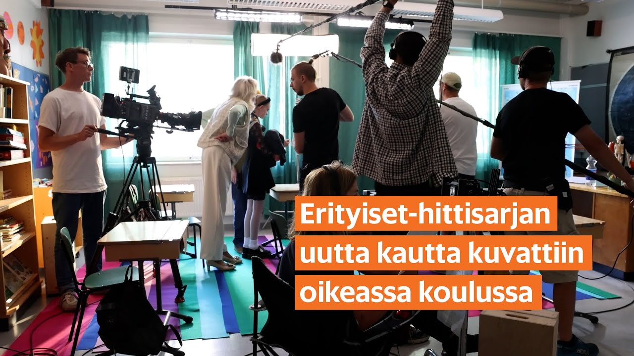 Erityiset-sarjan uutta kautta kuvattiin kesällä