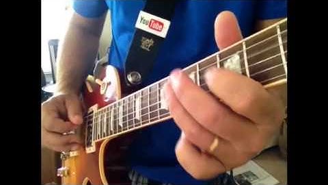 A minor Pentatonic Lick (using open strings)