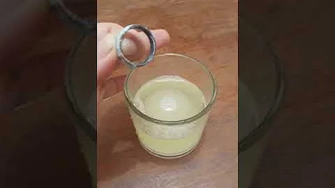 O que fazer quando a aliança de prata fica preta?