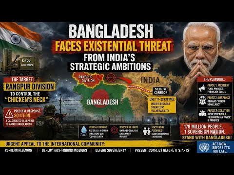The Rangpur Division Threat: How India’s Strategic Vulnerability Puts Bangladesh in Danger