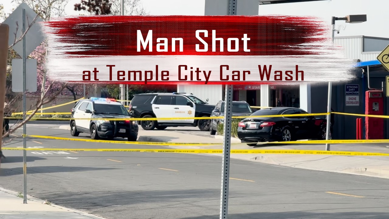 Man Shot at Temple City Car Wash