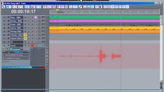 Sonar vocal recording and export wav file BY CHANS