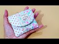 How to sew a small pouch | ❤小钱包制作❤