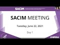 SACIM June 2021 Meeting Day 1