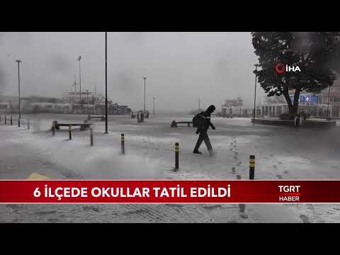 6 İlçede Okullar Tatil Edildi