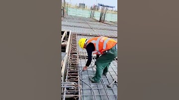 The process of installing rebar = a good approach can increase efficiency