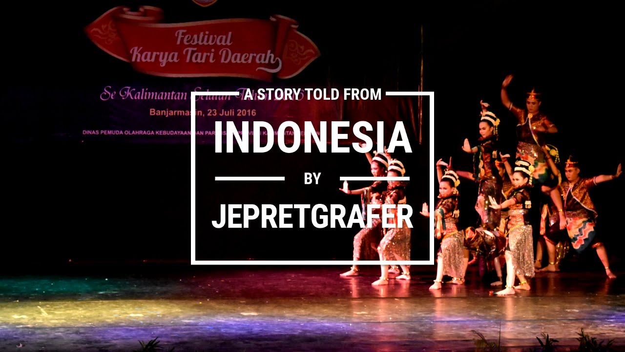 Festival Karya Tari Daerah Kalimantan Selatan 2016 - Tari Kalahiang, Banua Sanggam, Balangan