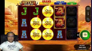 NEW GAME! - BUFFALO HOLD & SPIN 10000X! - WHAT'S YOUR THOUGHTS? - BOOMING GAMES screenshot 4