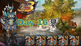 MHP3rd | i hunt a Tigrex everyday until MH Wilds releases - Day 16