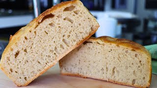 Нашла рецепт хлеба БЕЗ ЗАМЕСА 100 результат Быстро и просто
