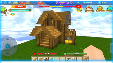 How to make house in skyblock (Blockman go)