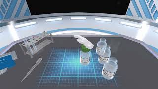 Detection of chloride ions in solution VR