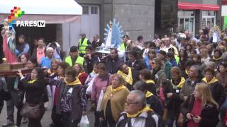 Procesión por el Día de la Virgen en Luján
