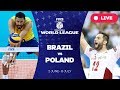 Brazil v Poland - Group 1: 2017 FIVB Volleyball World League