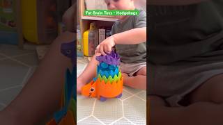 Cutest Stackable Hedgehog Toy! 🦔 #toys #learncolors #cutetoys #toyreview #subscribe