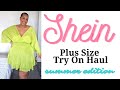 HOT GIRL SUMMER WITH SHEIN/ PLUS SIZE FASHION #plussizetryon #curvy #plussize
