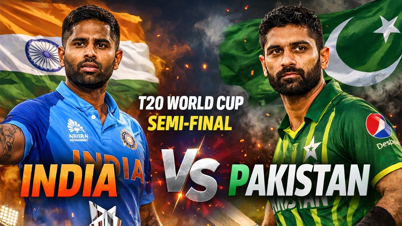 INDIA vs PAKISTAN – Semi Final WAR! 🔥🏏