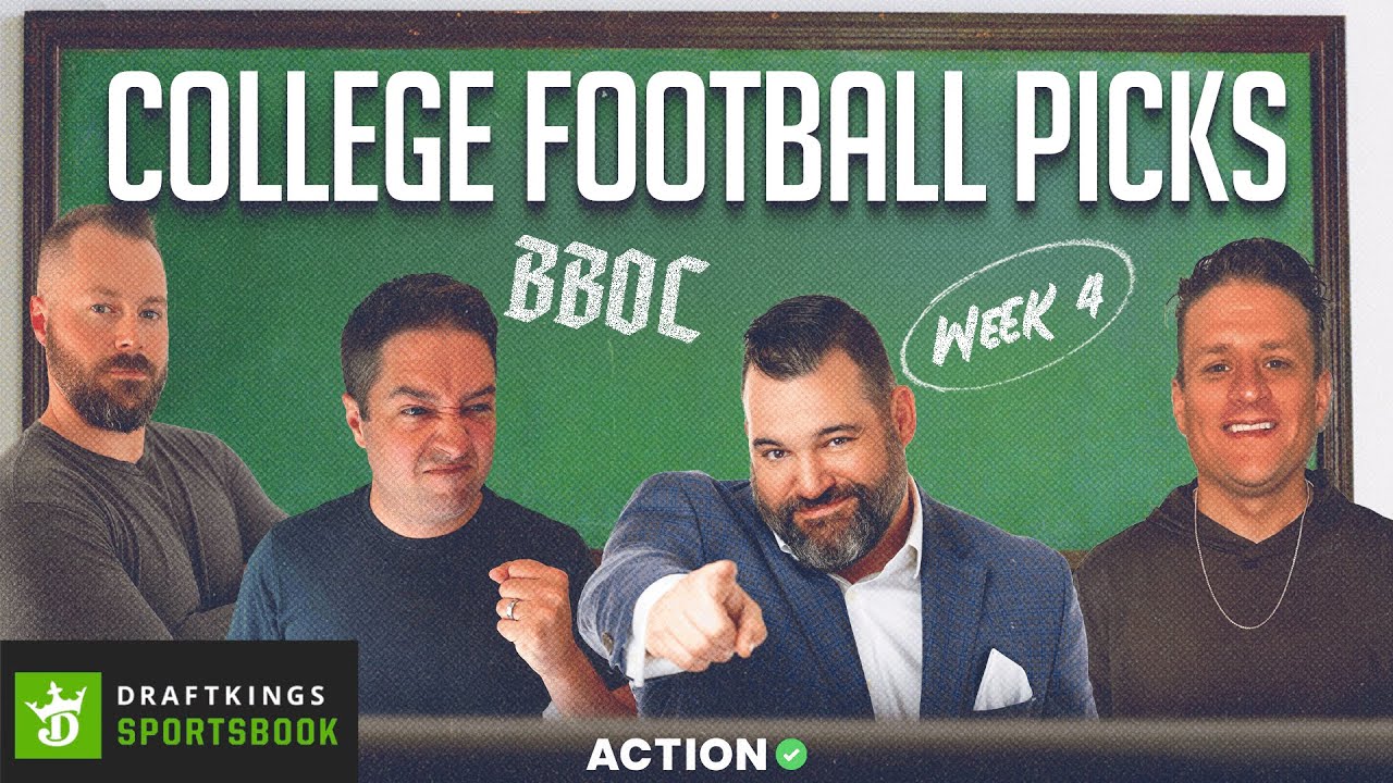 College Football Week 4 Best Bets & Player Props! | Big Bets On Campus LIVE! article feature image