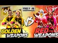 GOLDEN WEAPONS VS RED WEAPONS || GOLD VS HEROIC || WHO WILL WIN ? || EPIC CLASH FIGHT ||
