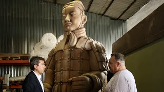 El MARQ exhibirá en La Explanada de Alicante la figura de un guerrero de Xi’an