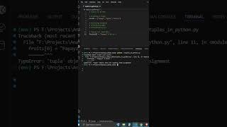 Python Is All You Need - Tuples, Immutable Lists