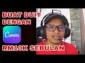 Part1: Buat Duit Dengan Canva Sehingga RM10000 Sebulan