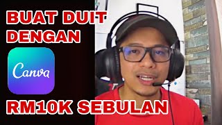 Part1: Buat Duit Dengan Canva Sehingga RM10000 Sebulan screenshot 4