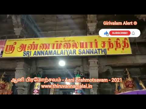 Aani Brahmotsavam 2021 - #Tiruvannamalai #AaniBrahmotsavam2021 #Tiruvannamalaifestival