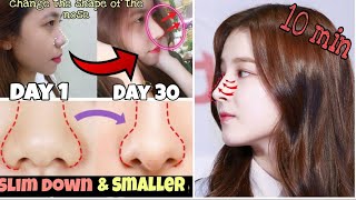 Top Exercise to slim down your nose naturally | Bài tập giúp thon gọn mũi tự nhiên và hiệu quả