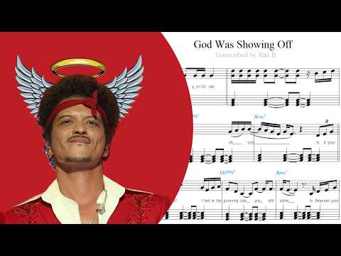 God Was Showing Off (lyrics) - Bruno Mars