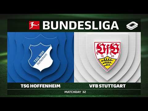 LIVE 🔴 TSG Hoffenheim vs. VfB Stuttgart | Matchday 32 - Bundesliga 2025/26