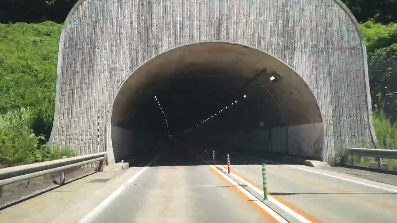 2025.8.13【5倍速ﾄﾞﾗｲﾌﾞ】横手市雄物川中央公園～横手IC～秋田道～北上金ヶ崎PA【お盆の山も美しい】