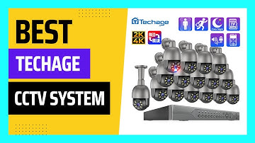 Techage 16CH NVR PTZ POE Security IP Camera System