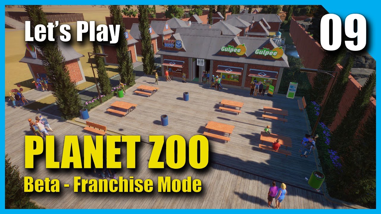 Zoo (Beta Franchise Mode) 09 NEW FOOD COURT & MORE ANIMAL