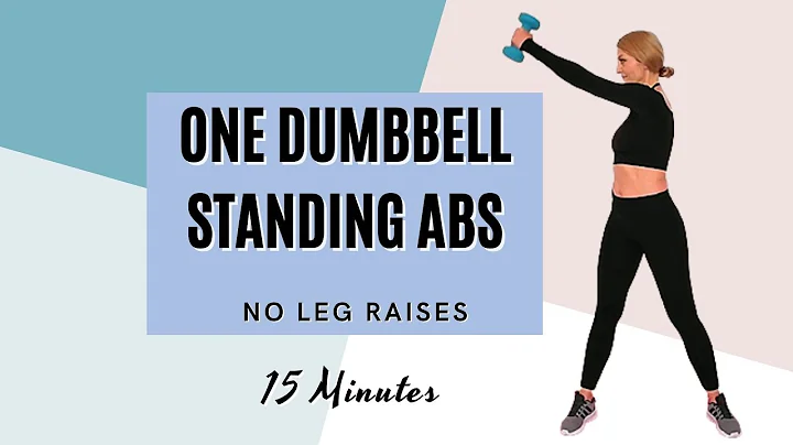 🔥15 Minutes One Dumbbell Standing Abs Workout🔥One Dumbbell Standing Abs Workout🔥No Leg Raises🔥