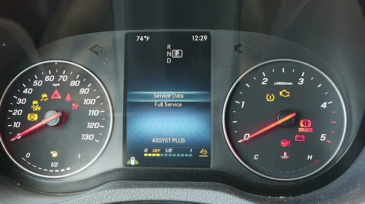 2019+ Mercedes Sprinter Service reset (oil reset)