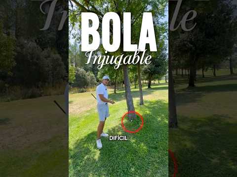 Bola injugable ¿qué hacer? 🤔⛳️ #golf