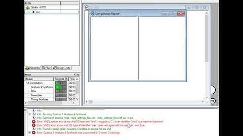 VHDL if statement and mux01