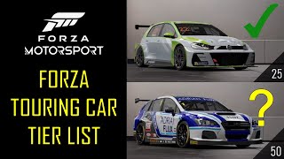 Forza Motorsport Touring Car Tier List