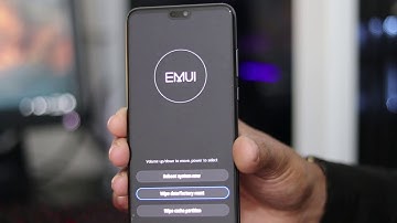 How to  hard reset Huawei P20