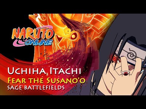 Naruto Online - Itachi Uchiha: Fear the Susanoo | Sage Battlefields @AnimezisTV