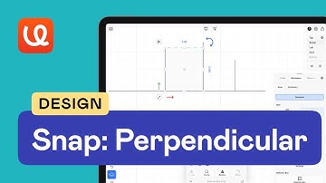 uMake Help - Design - Snap to Perpendicularity