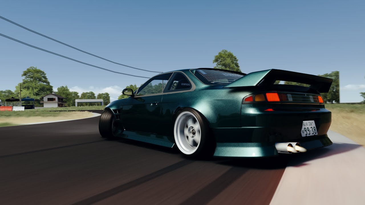 ASSETTO CORSA DRIFT OF SILVIA S14 AT KLUTCH KICKERS DRIFT PARADISE