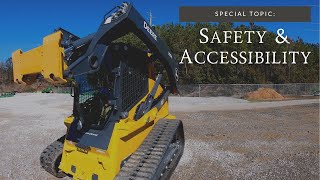 Safety & Accessibility on John Deere Skid Steer