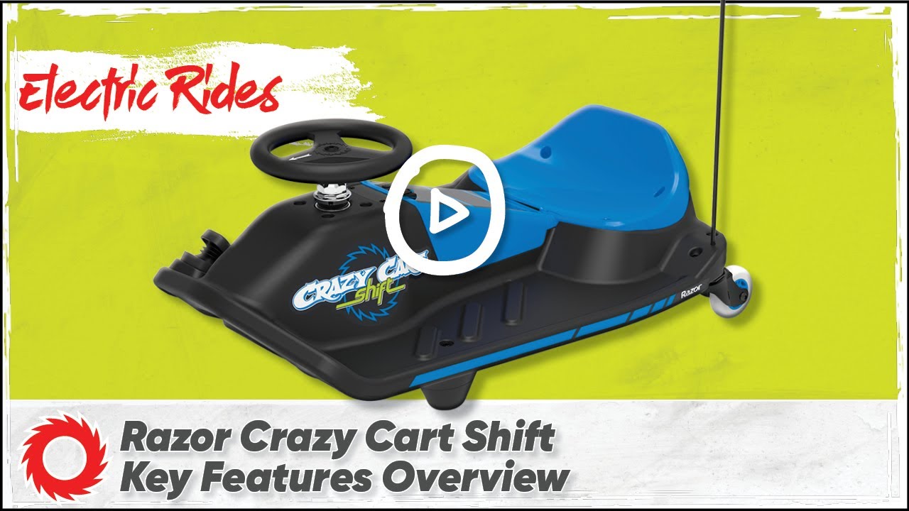 Razor will make drifting easier, with the Crazy Cart Shift