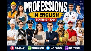 Aprende más de 50 profesiones en inglés | Vocabulario de trabajos y ocupaciones | Inglés para pri...
