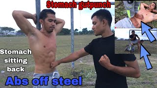 Stomach Sitting Back Gut Punch Fauzan Syakban