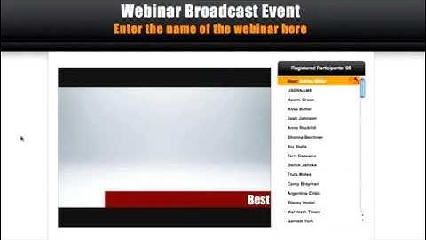 Automated Webinar Generator Software - Webinar Polls