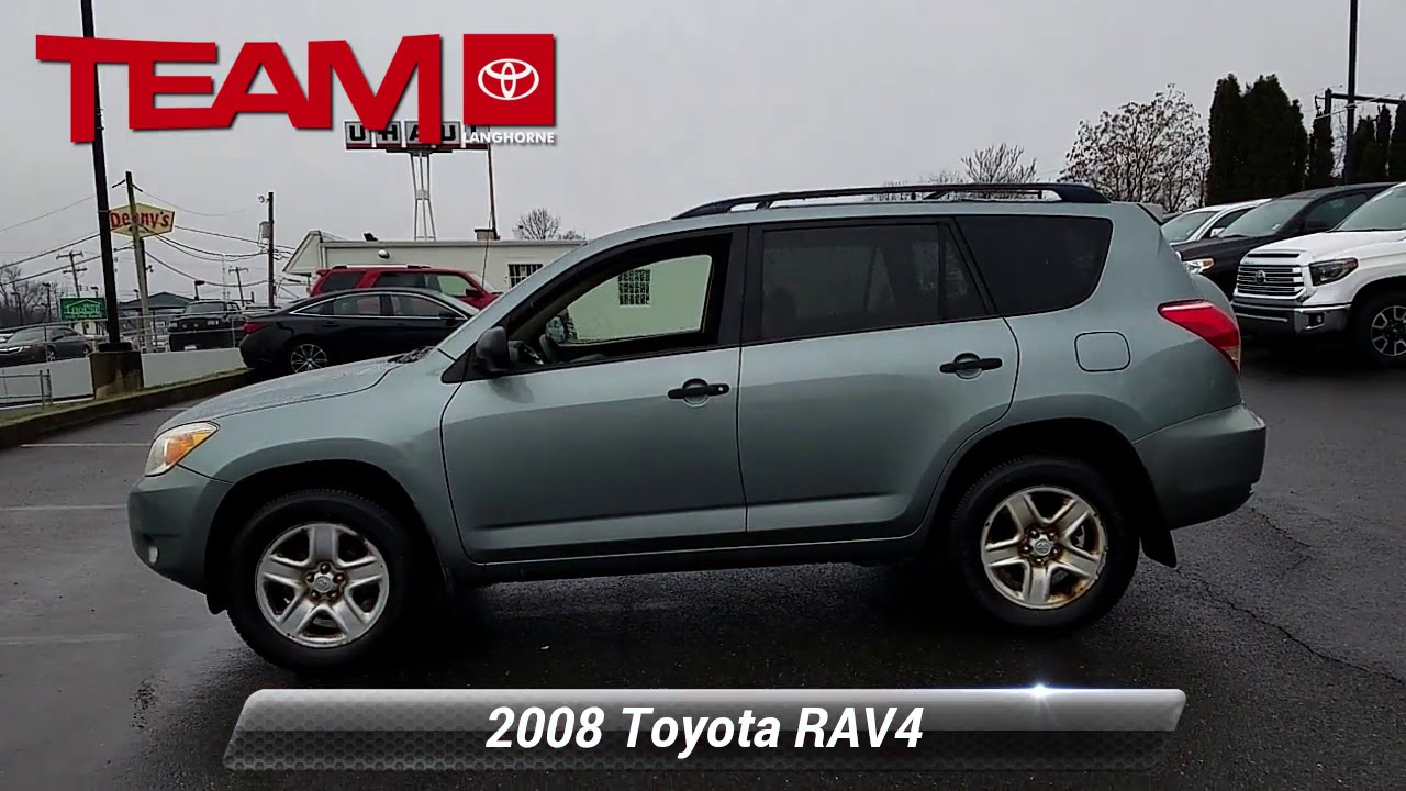 Used 2008 Toyota RAV4 Base, Langhorne, PA 22615A YouTube