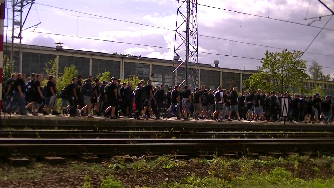 ZAWISZA BYDGOSZCZ w drodze na mecz z Lechem